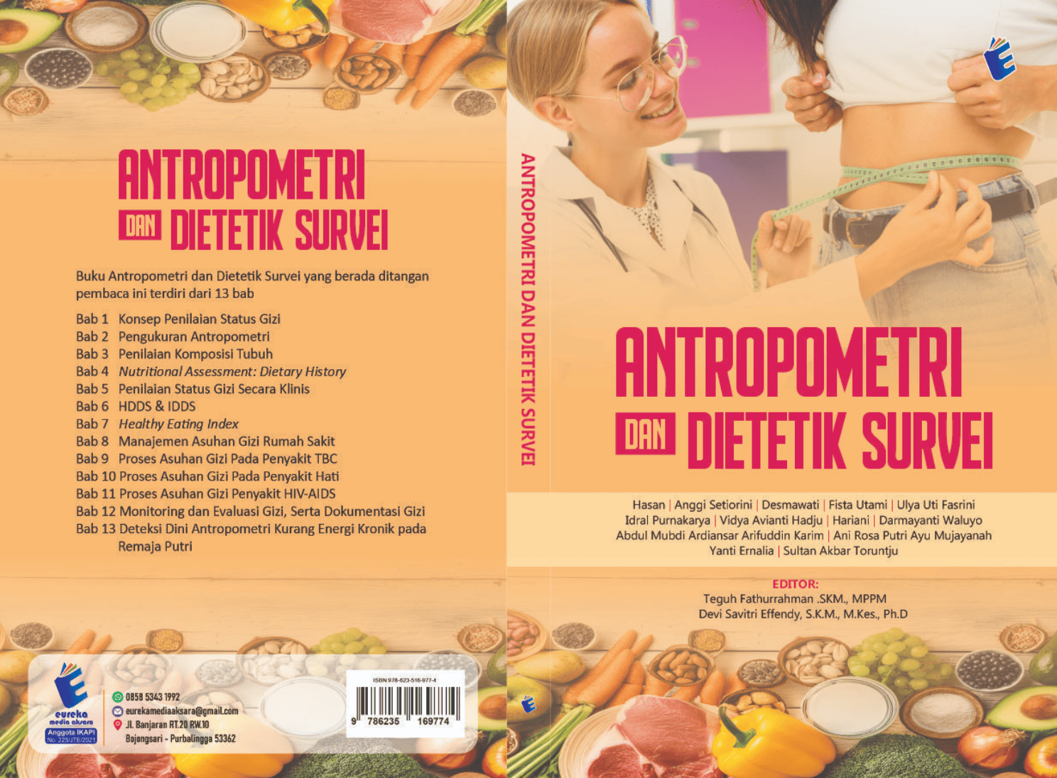 Cover eBook Antropometri dan Dietetik Survei